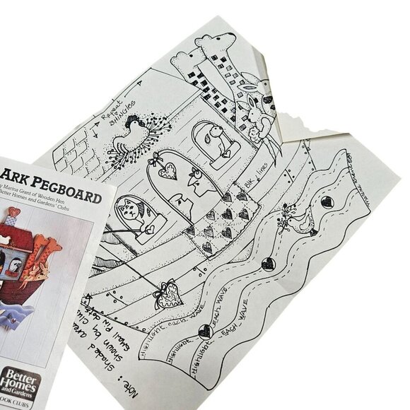Noahs Ark Pegboard Craft Kit Designed By Marina Grant for Better Homes & Gardens - Picture 6 of 6